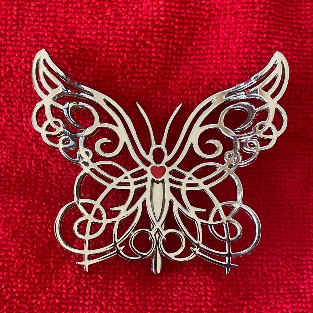 Beautiful butterfly gift clip or broach